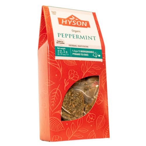Hyson bio borsmenta tea 15x1,5g 23 g