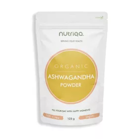 Happy Naturals organic ashwagandha por 125 g