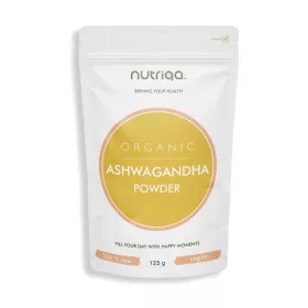 Happy Naturals organic ashwagandha por 125 g