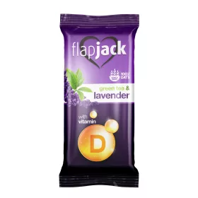   Flap Jack zabszelet citrom-levendula, zöld tea kivonattal, d vitaminnal fehér bevonóba mártva 60 g