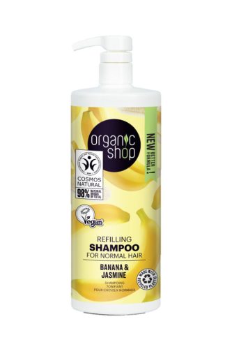 Organic Shop bio tápláló sampon banánnal és jázminnal 1000 ml