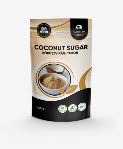 Premium Natura kókuszvirág cukor 500 g