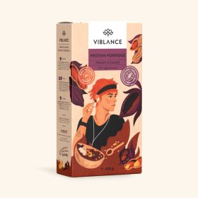 Viblance proteinkása peanut cacao 400 g (Gluténmentes)