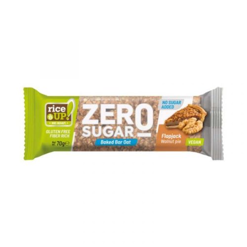 Rice Up zero zabszelet dióval hozzáadott cukor nélkül 70 g (Gluténmentes)