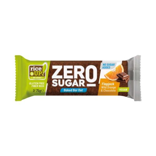 Rice Up zero zabszelet naranccsal étcsokoládéval hozzáadott cukor nélkül 70 g (Gluténmentes)