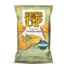   Corn Up tortilla chips nacho sajt és jalapeno ízű 60 g (Gluténmentes)