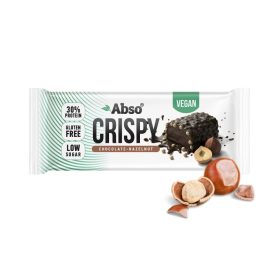   Absorice absobar crispy proteinszelet mogyorós-csokoládés ízesítésű 50 g (Gluténmentes)