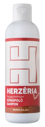 Herzéria hair gyógynövényes színápoló sampon barna hajra 200 ml