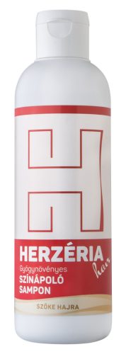 Herzéria hair gyógynövényes színápoló sampon szőke hajra 200 ml