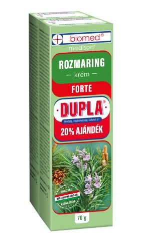 Biomed rozmaring krém forte dupla 2x70g 140 g