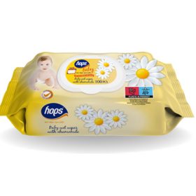 Hops baby nedves törlőkendő kamilla 100 db