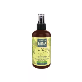   Venita 98% bio natural vegán erősítő hajkondícionáló spray tartás nélküli hajra nyírfa kivonattal 100 ml