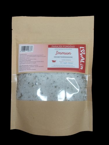 Lovalin parajdi fürdősó valódi gyógynövénnyel immun 500 g