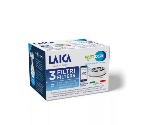 Laica vízszűrőbetét instant fast disk 3 db