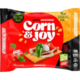 Corn Joy extrudált kenyér paradicsom, bazsalikom 80 g