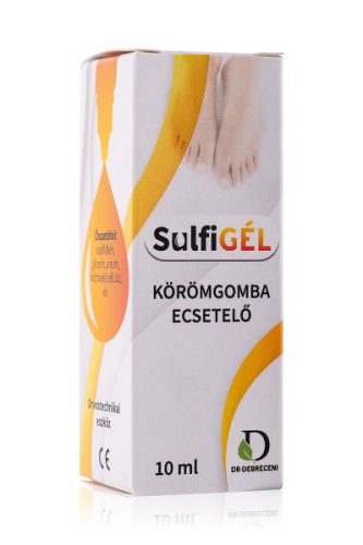 Dr. Debreceni sulfigél körömgomba ecsetelő 10 ml