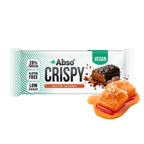 Absorice absobar crispy proteinszelet sós karamellás ízesítésű 50 g (Gluténmentes)