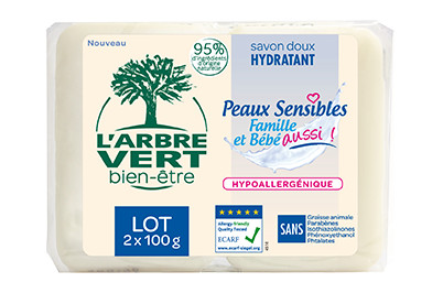 Larbre Vert szappan családbarát 2x100g 200 g