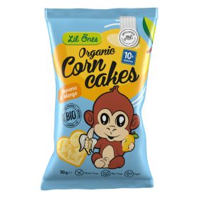 Mclloyds bio lil ones pattogatott snack banán mangós 30 g