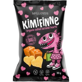   Mclloyds bio kimifinne extrudált snack sós karamellás falatok 30 g
