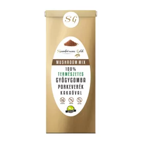   Sambirano Gold mushroom mix kakaós gyógygomba superfood porkeverék 100 g