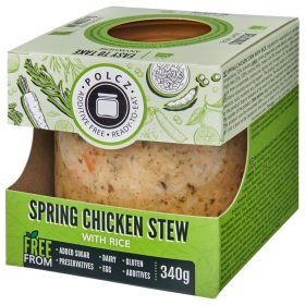   Polcz tárkonyos csirkeragu rizzsel adalékmentes készétel 340 g (Gluténmentes)