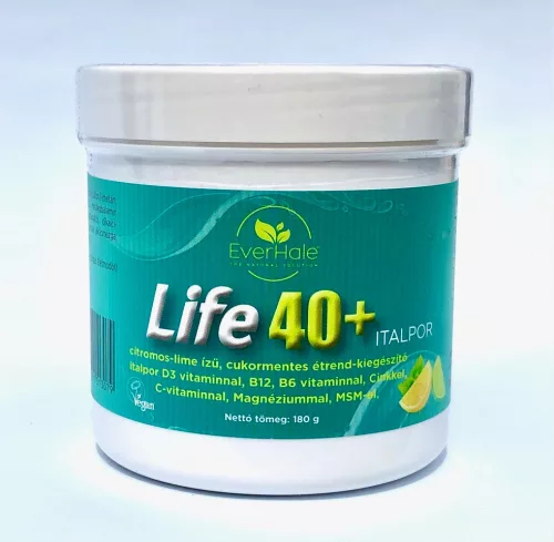 Everhale life 40+ italpor citromos-lime ízű 180 g