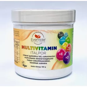   Everhale multivitamin italpor trópusi gyümölcs ízű 190 g
