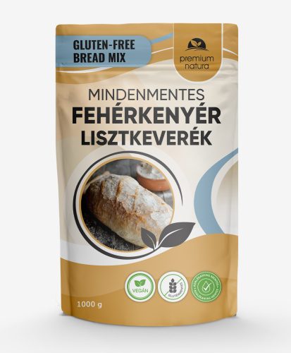 Premium Natura mindenmentes fehérkenyér lisztkeverék 1000 g (Gluténmentes)