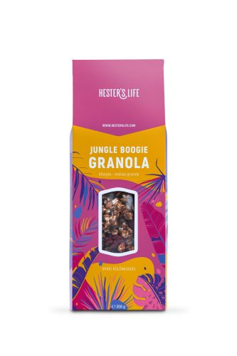Hester's Life jungle boogie áfonyás-málnás granola 300 g (Gluténmentes)