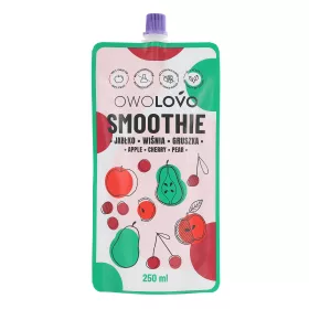 Owolovo smoothie alma-meggy-körte 250 ml