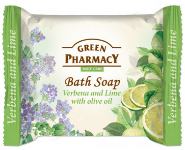 Green Pharmacy szappan verbena, lime és olivaolaj tartalommal 100 g