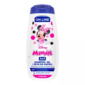 On Line tusfürdő és sampon 3in1 minnie 400 ml