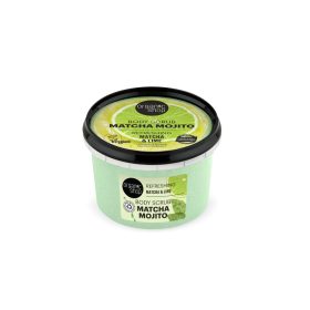   Organic Shop bio cukros testradír frissítő matcha-val és lime-mal 250 ml