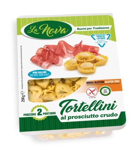Lanova tortellini prosciutto sonkás 250 g (Gluténmentes)