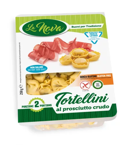 Lanova tortellini prosciutto sonkás 250 g (Gluténmentes)
