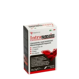   Intraglobin liposzómás vasat tartalmazó étrend-kiegészítő kapszula 30 db