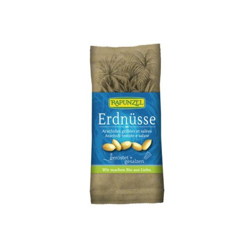 Rapunzel bio földimogyoró pörkölt, sózott 75 g