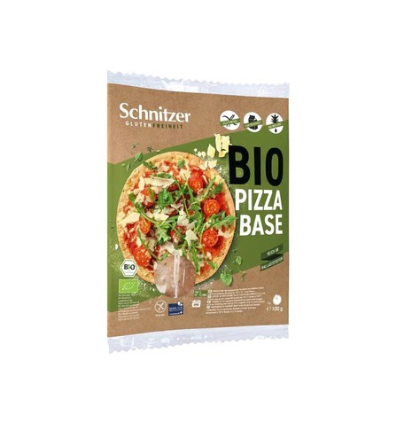 Schnitzer bio gluténmentes pizzalap 100 g