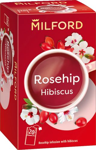 Milford csipkebogyó hibiszkusszal gyümölcstea 20x2,25g 45 g
