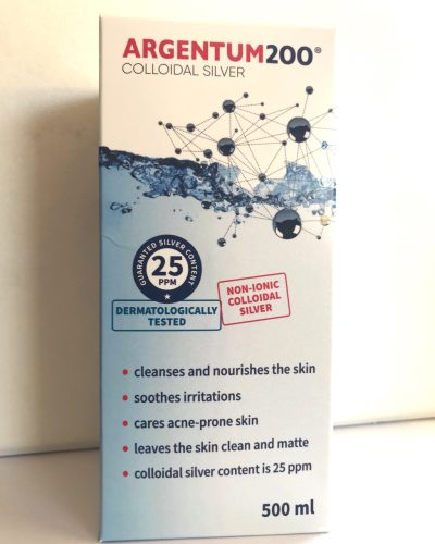 Argentum2000 ezüstkolloid 25ppm 500 ml