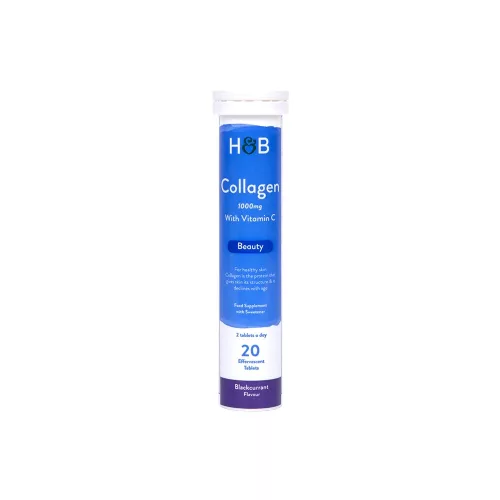 H&B kollagén és c-vitamin pezsgőtabletta 20 db
