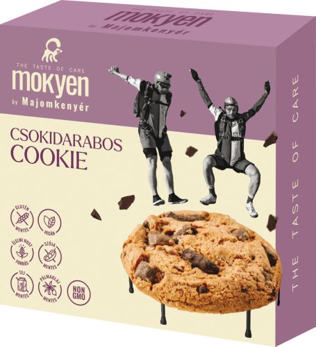 Majomkenyér csokidarabos vegán keksz 50 g (Gluténmentes)