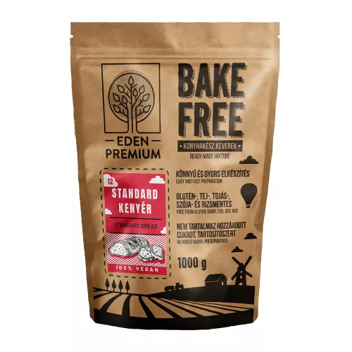 Eden premium bake free standard kenyér lisztkeverék 1000 g (Gluténmentes)