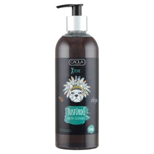 Caola xclusive tusfürdő aktív szénnel 500 ml