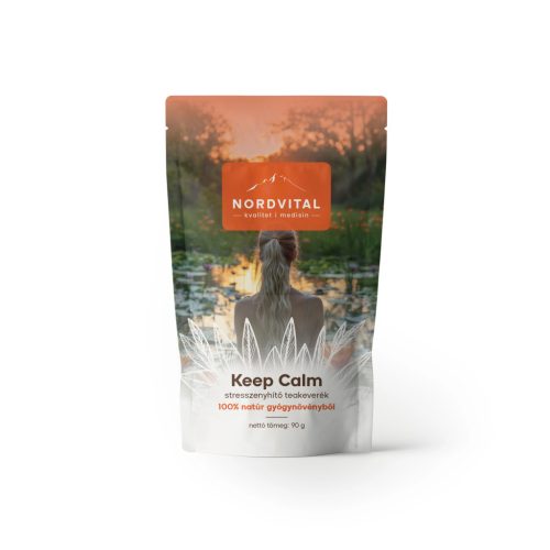 Nordvital keep calm stresszoldó teakeverék 90 g