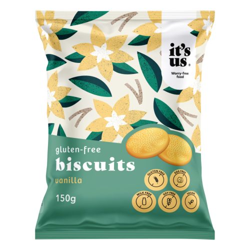 It's us keksz vaníliás 150 g (Gluténmentes)