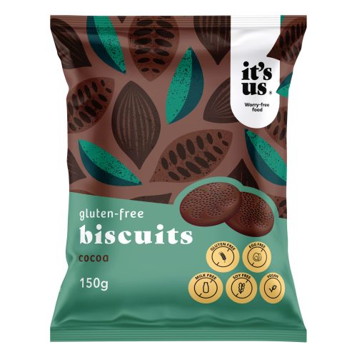 It's us keksz kakaós 150 g (Gluténmentes)
