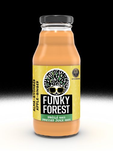 Funky Forest 100% alma-gyömbér préslé 330 ml