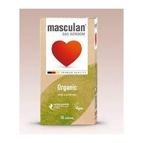 Óvszer masculan organic vegán 10 db